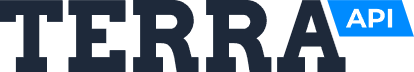 A modern logo featuring bold, dark blue text "TERRA" followed by a bright blue rectangle with "API" inside, suggesting a focus on technology solutions related to cloud cost optimization.