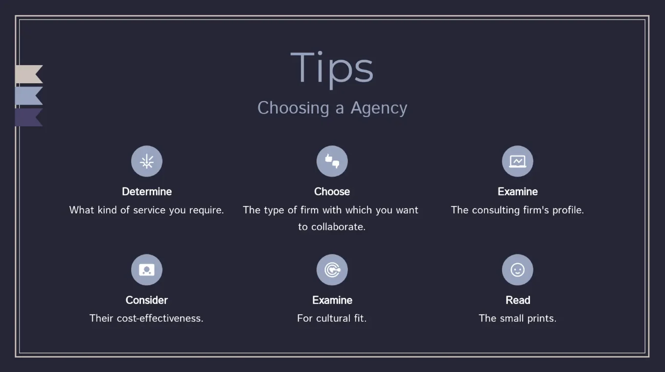 Communications Agency Portfolio Template