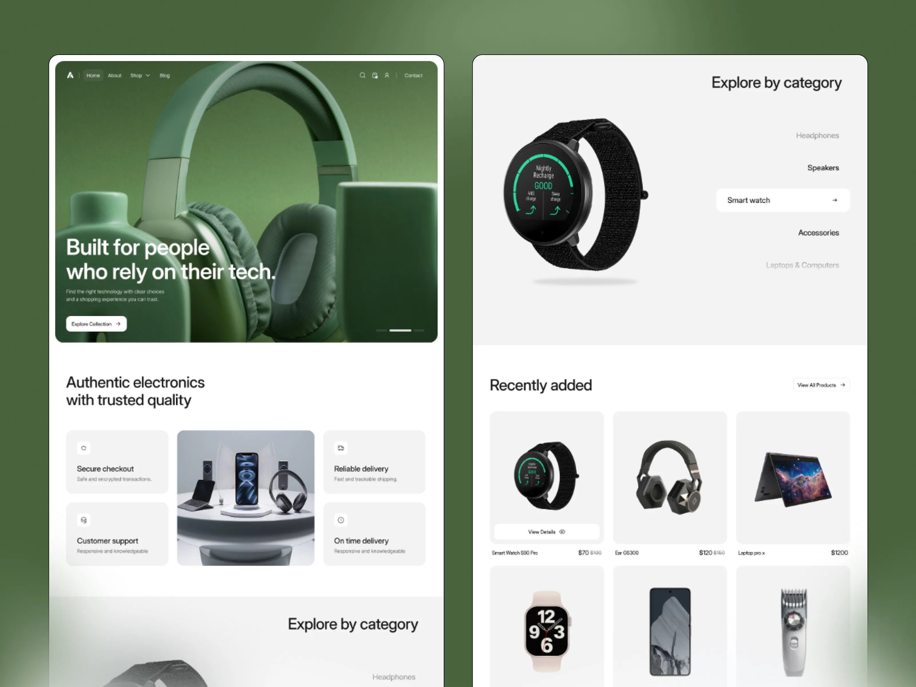 Electronics Ecommerce Template