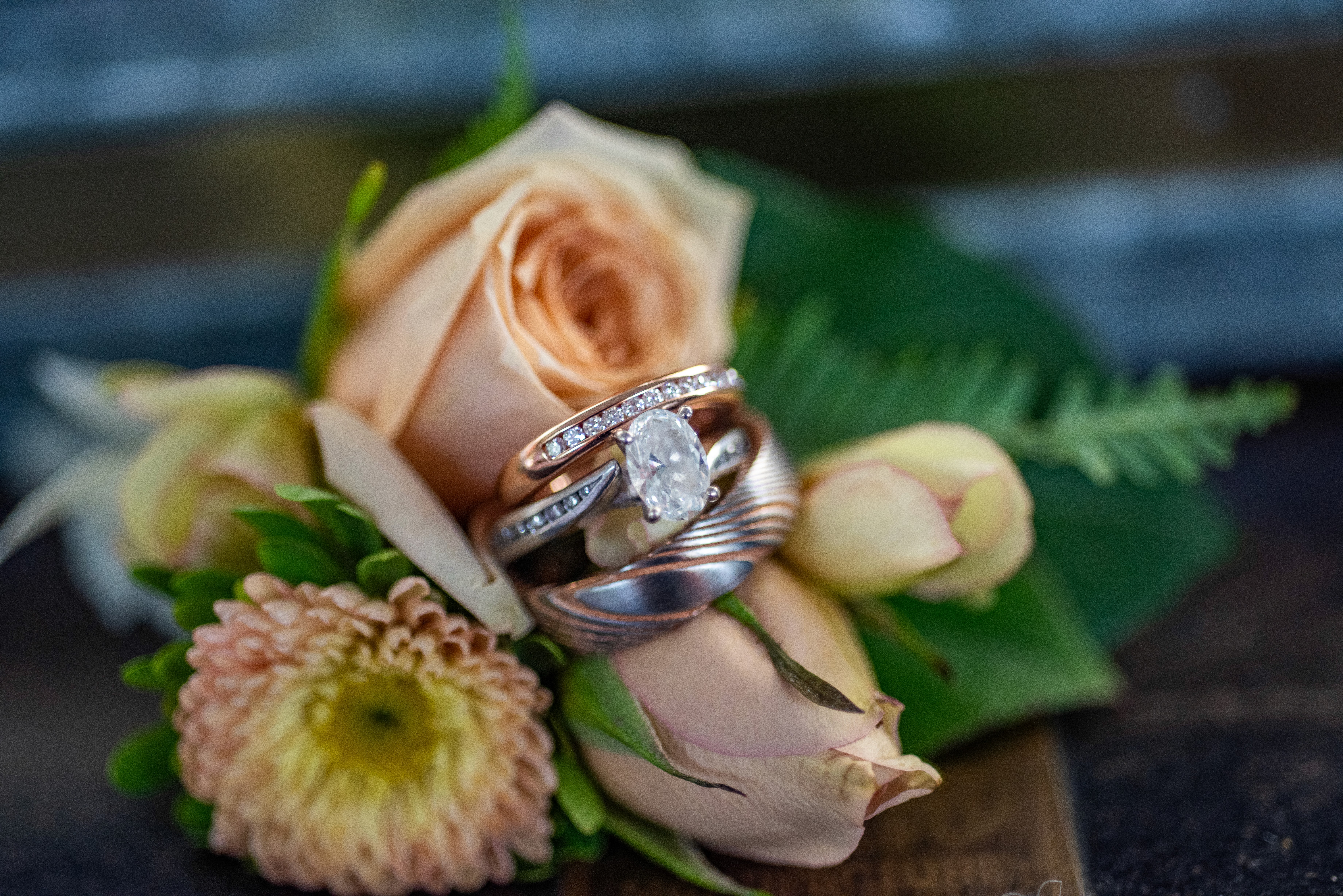 flower bouquet on table