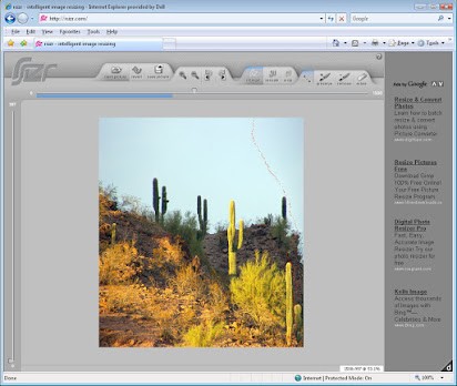 Rsizr image resizing tools