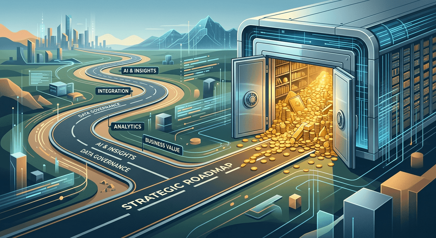 Gold falling from data infrastructure