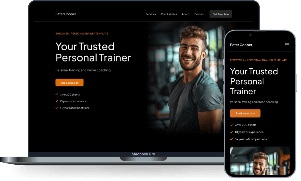 Personal Trainer Website