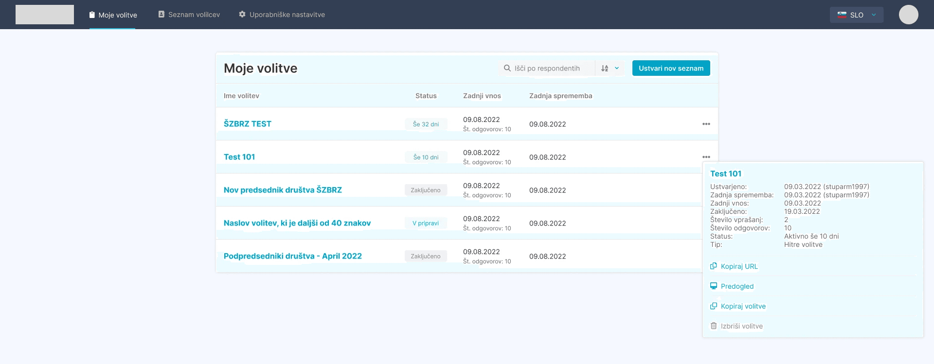 oneclickvoting - my elections