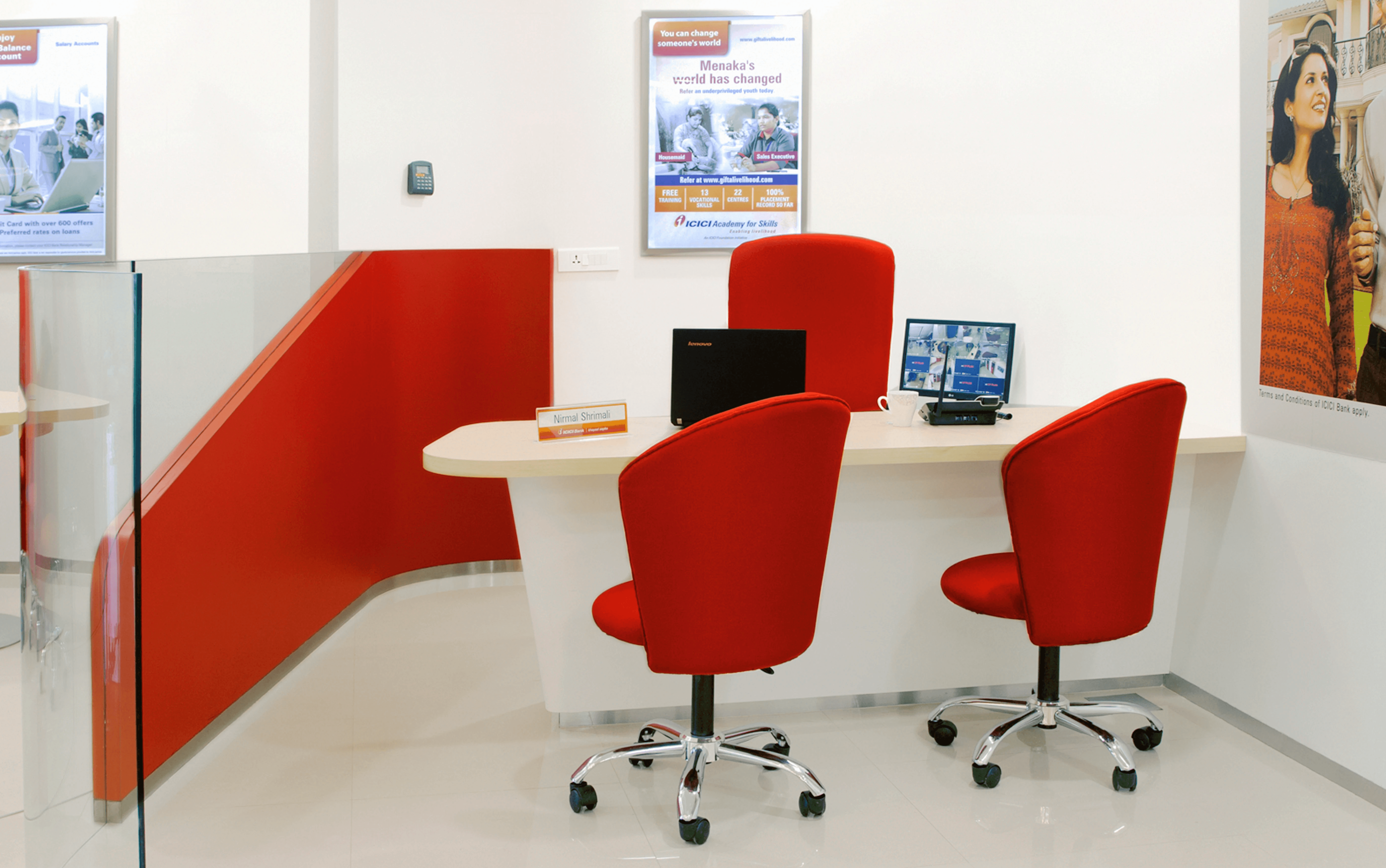 ICICI Bank | Paperless Branch
