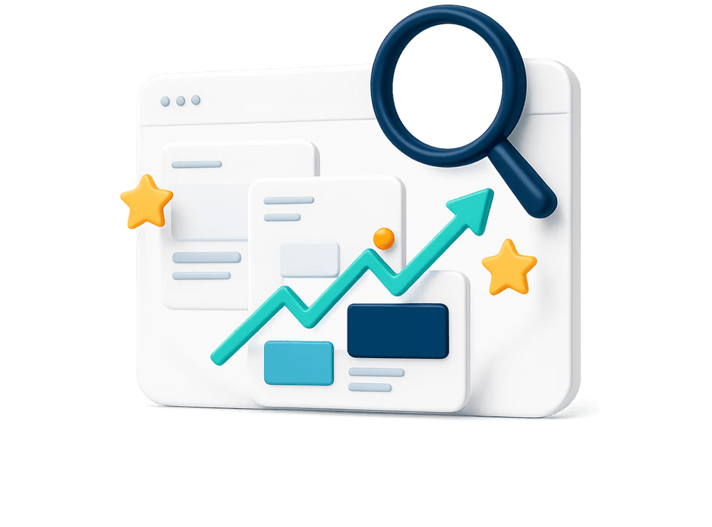 Gauge showing levels of user engagement, with tags for high and low engagement percentages.
