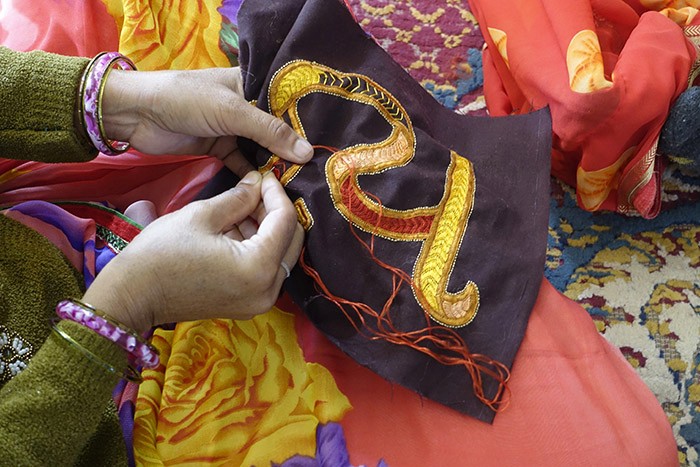 Indian handcrafted lettering