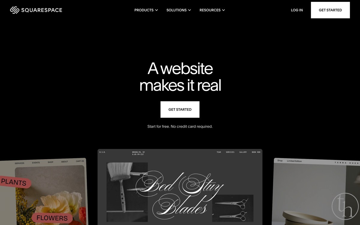 Best No Code SaaS Landing Page with Squarespace