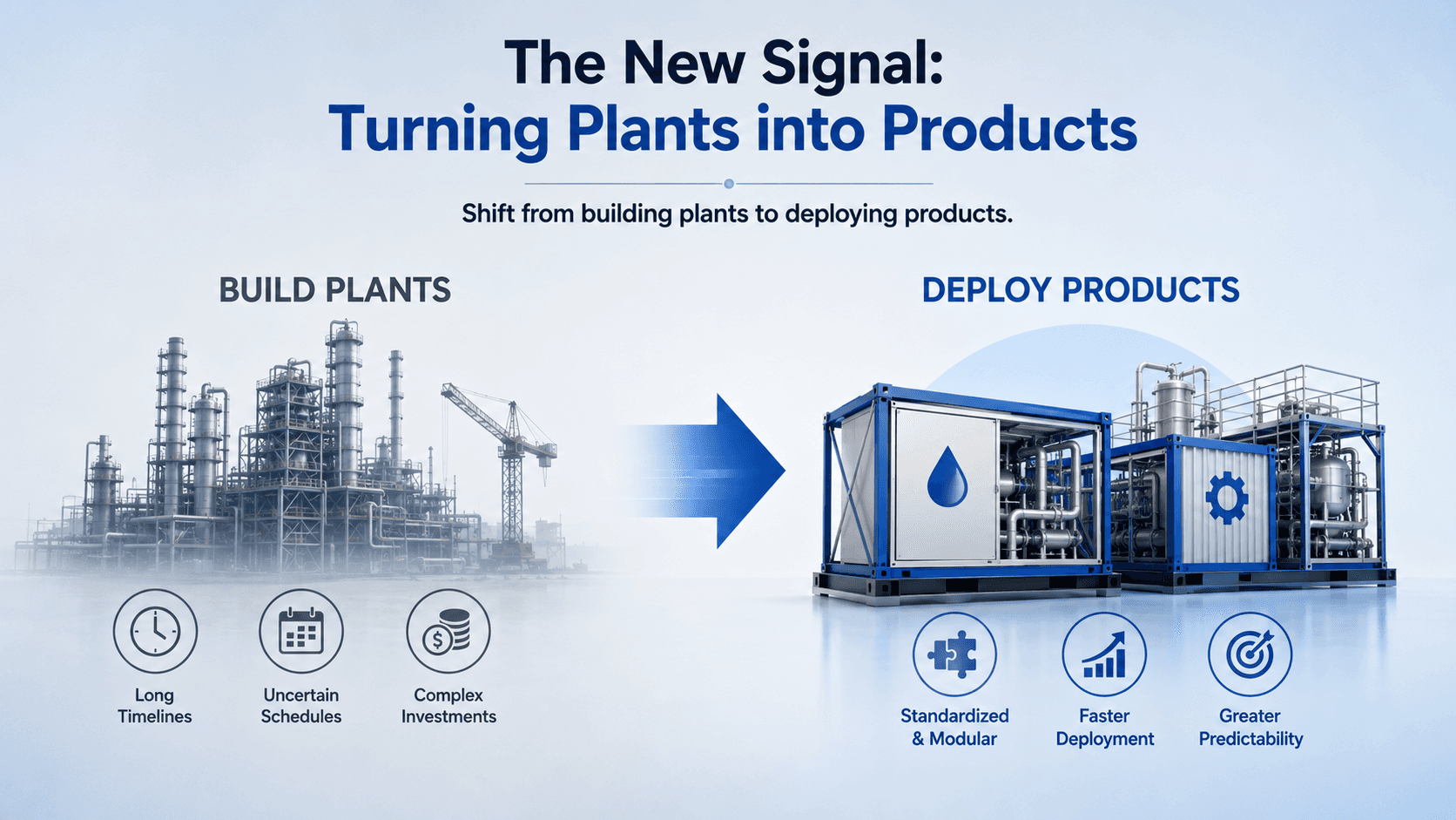 "The New Signal: Turning Plants into Products" infographic