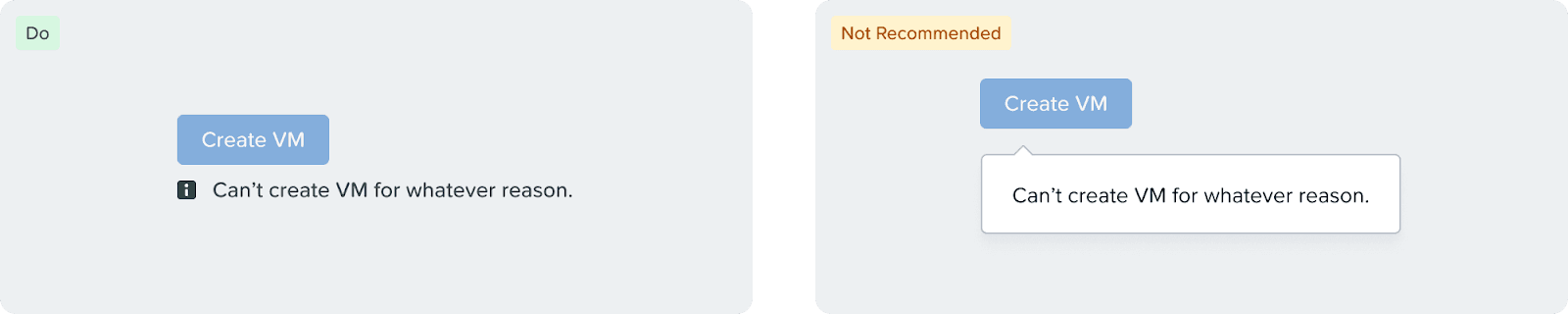 Example of alt text on buttons