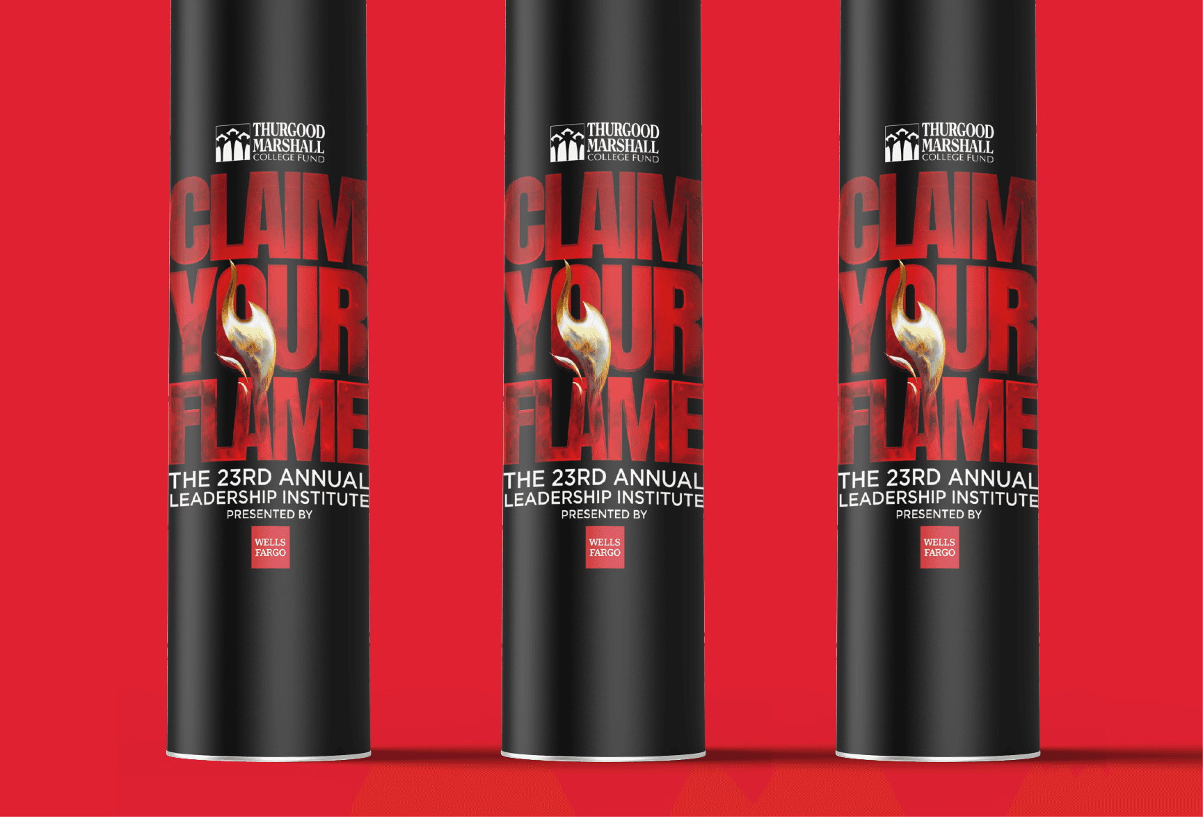 Claim Your Flame Pillar Art