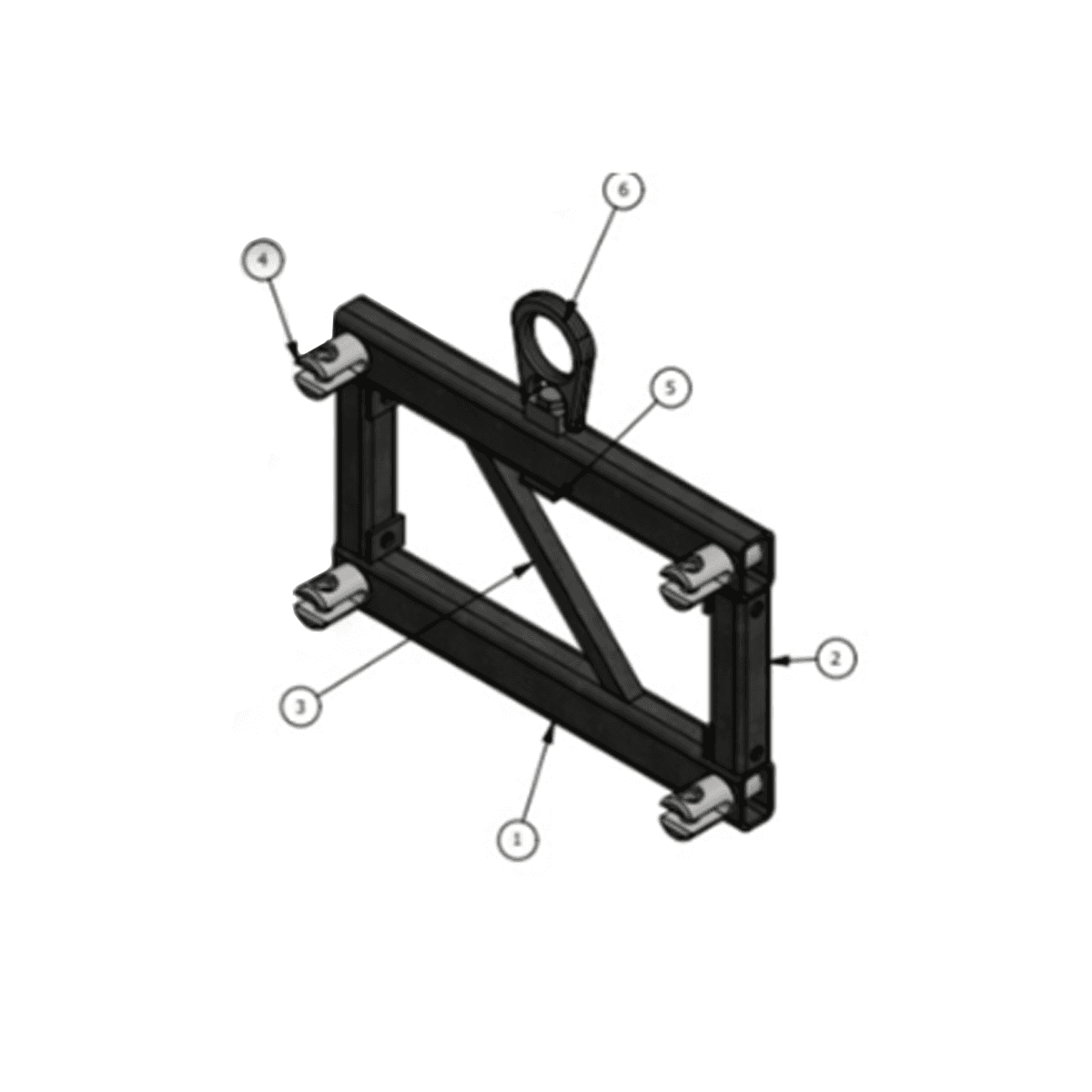  TylerTruss GT Pod Frame (F) Forkend