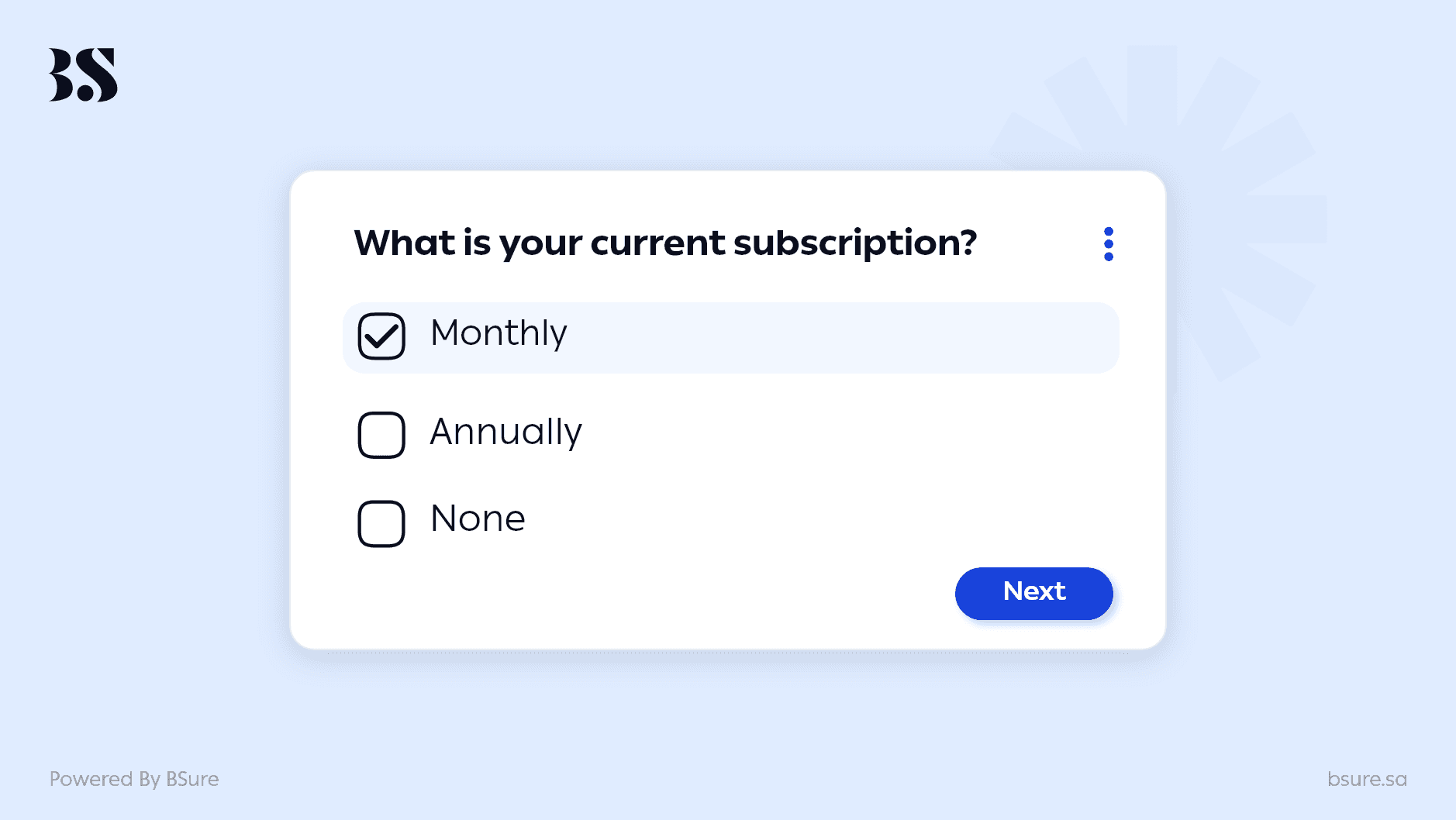 Single‑Choice Questions