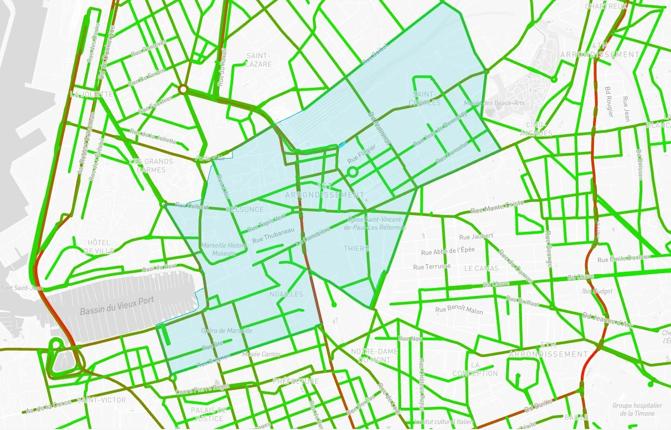 mobilité - flux vehicules