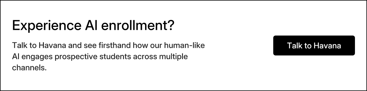 Experience AI enrollment?