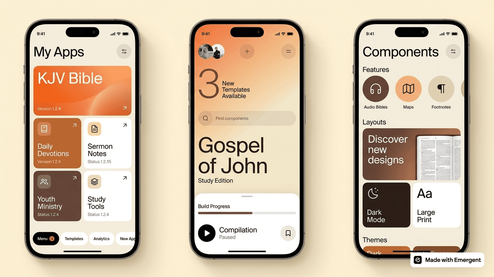 Scripture App Made With Emergent