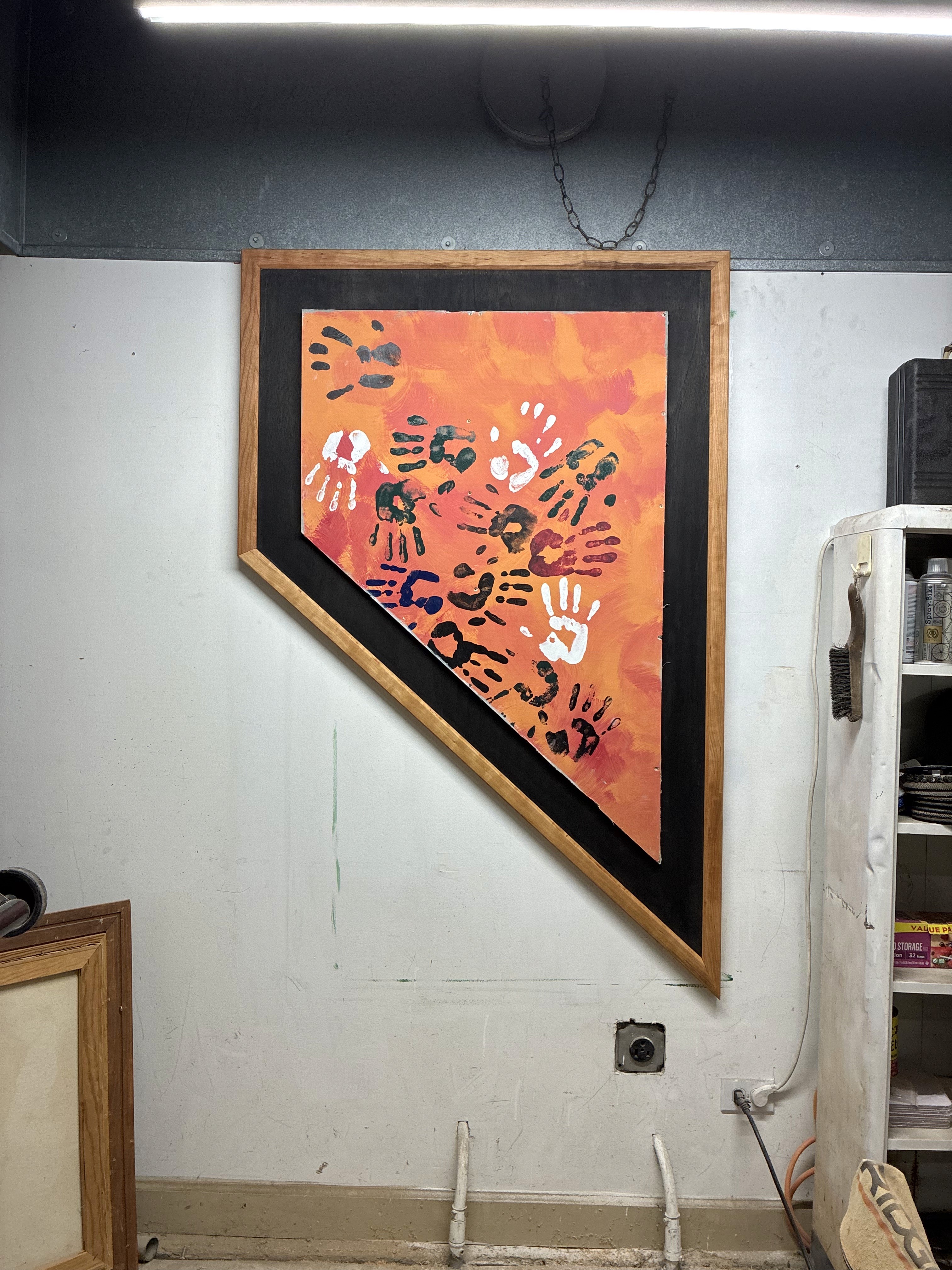 custom frame made in chicago by almost framist, a framing shop