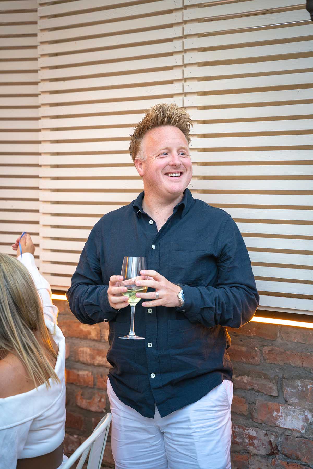 Reech Managing Director at a work social | Rob Hughes