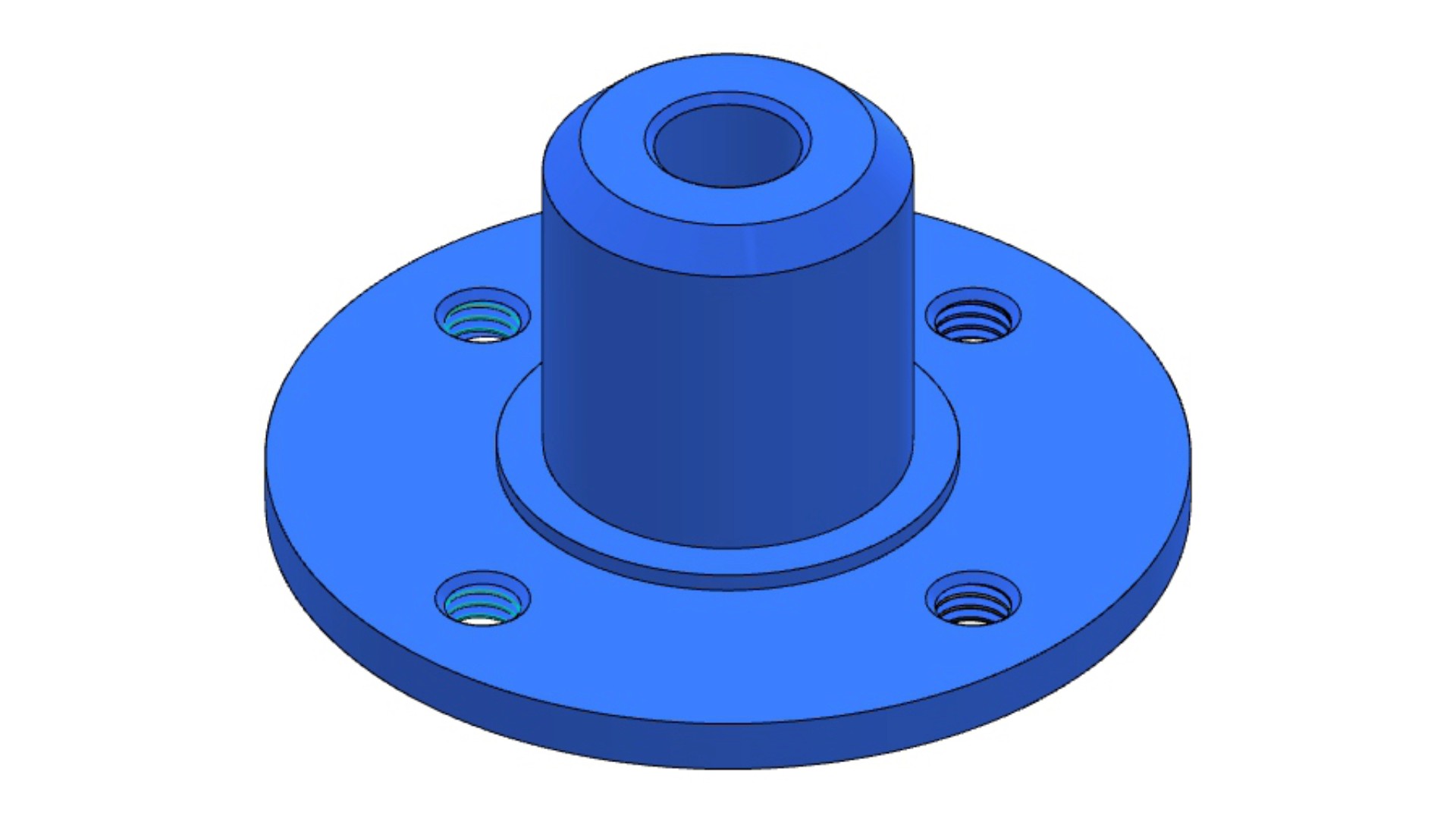 immagine di una flangia