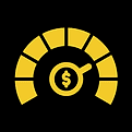 yellow speedometer