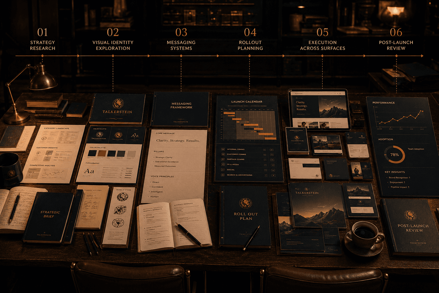 a rebranding startegy graphic by talkerstein consulting