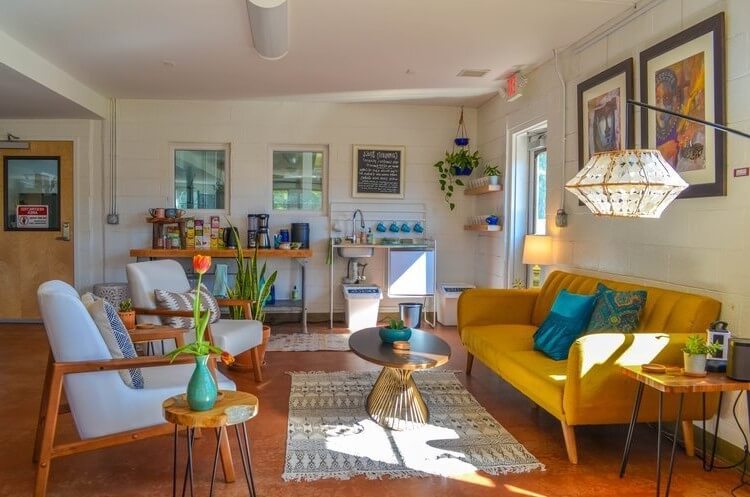 photo of haw creek commons placemaking project in asheville nc