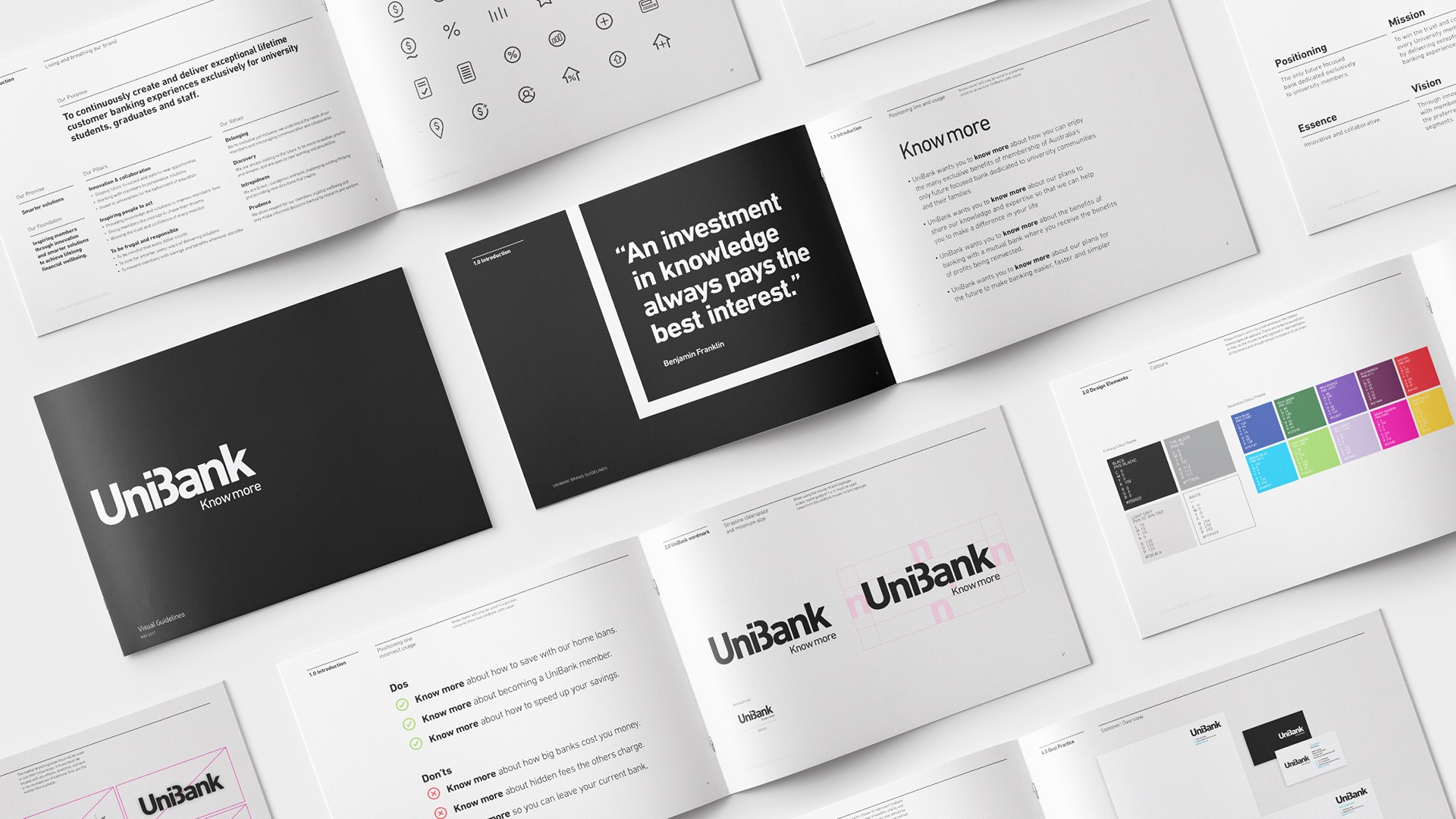 Homescreen with open bottom drawer