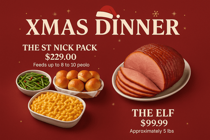 christmas dinner pack