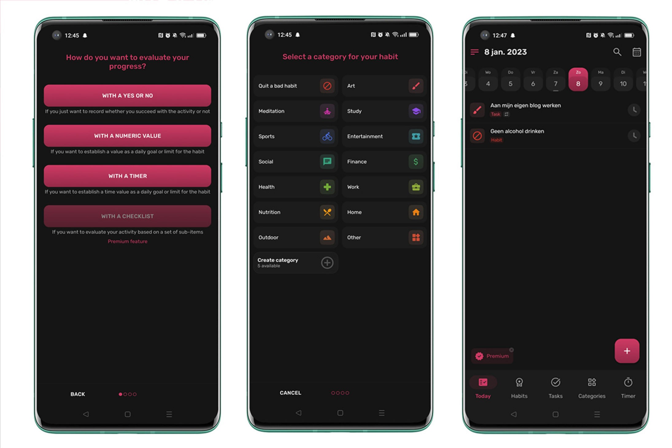 HabitNow screenshot