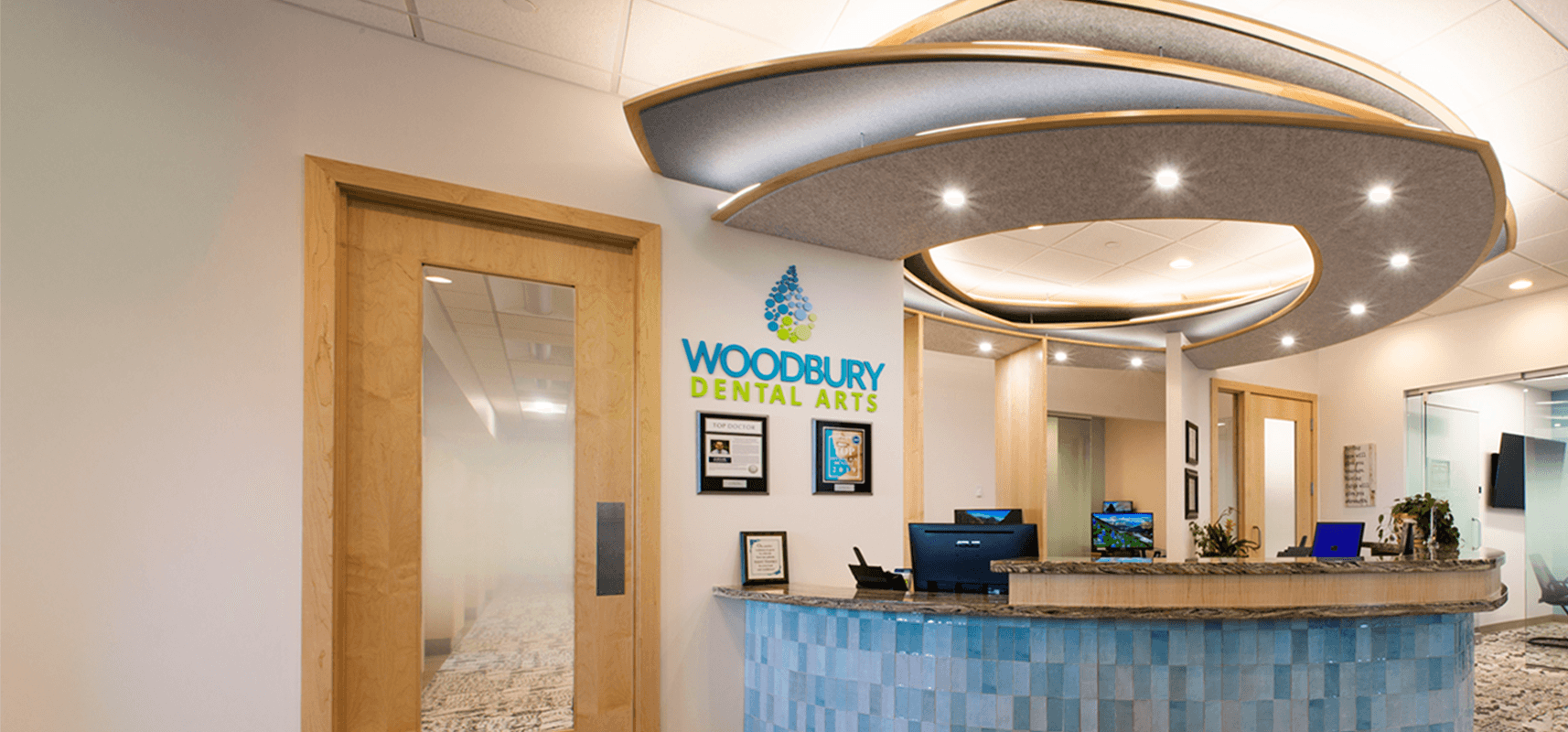 Signage in dental office