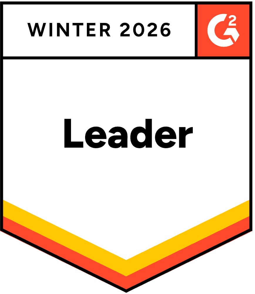Award badge reading "Best Meets Requirements" for Mid-Market, Fall 2024, with G2 logo.