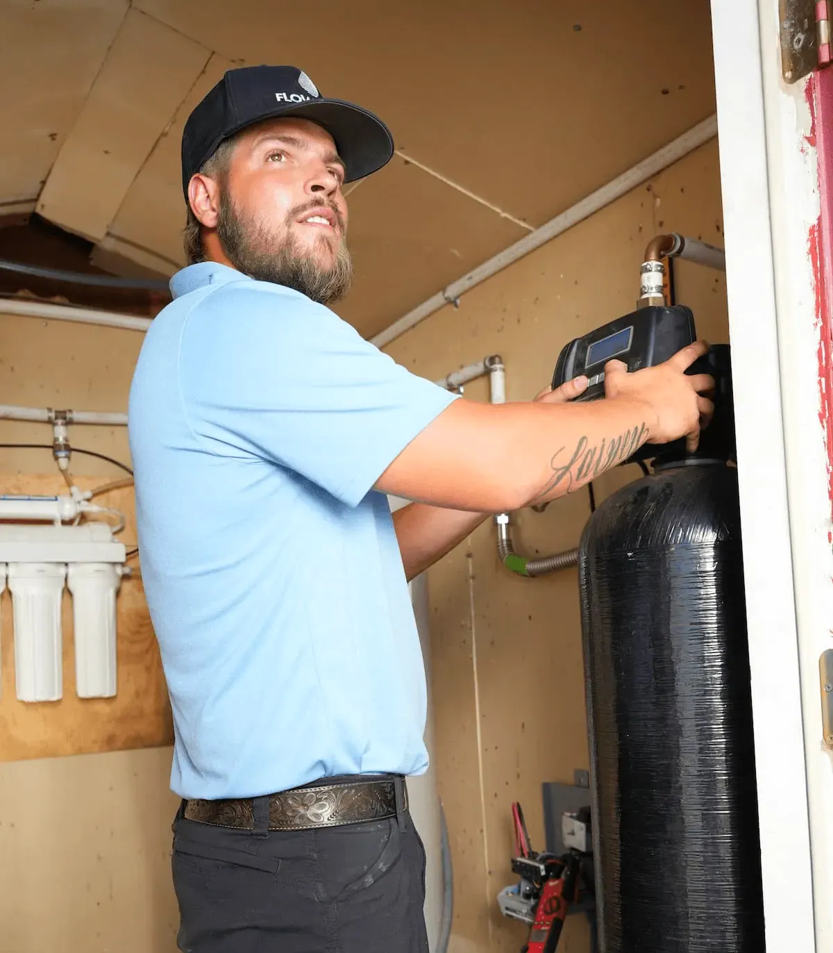 Water Heaters Service Work in Progress