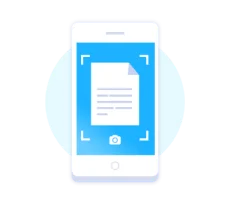 Scan receipts with your phone