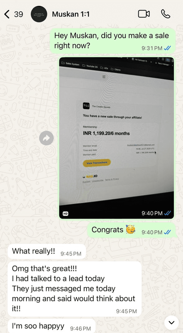 Student Results Proof