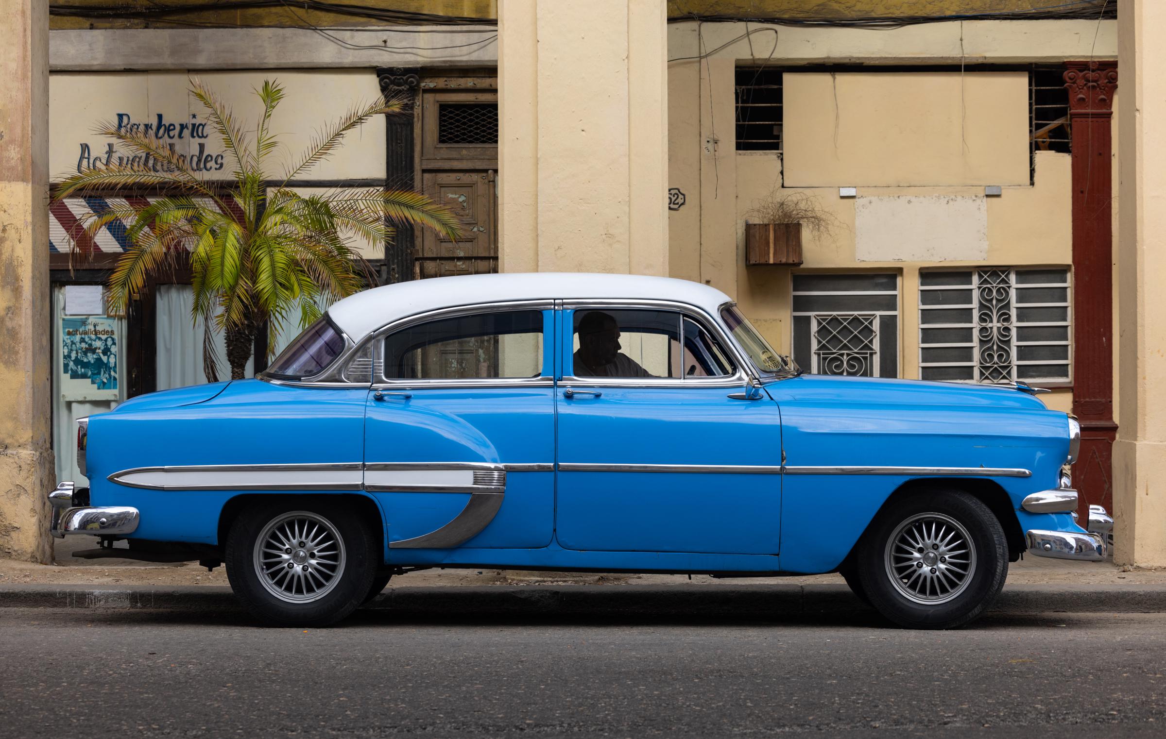 1953 Chevrolet 210 in Blue, Havana Taxi