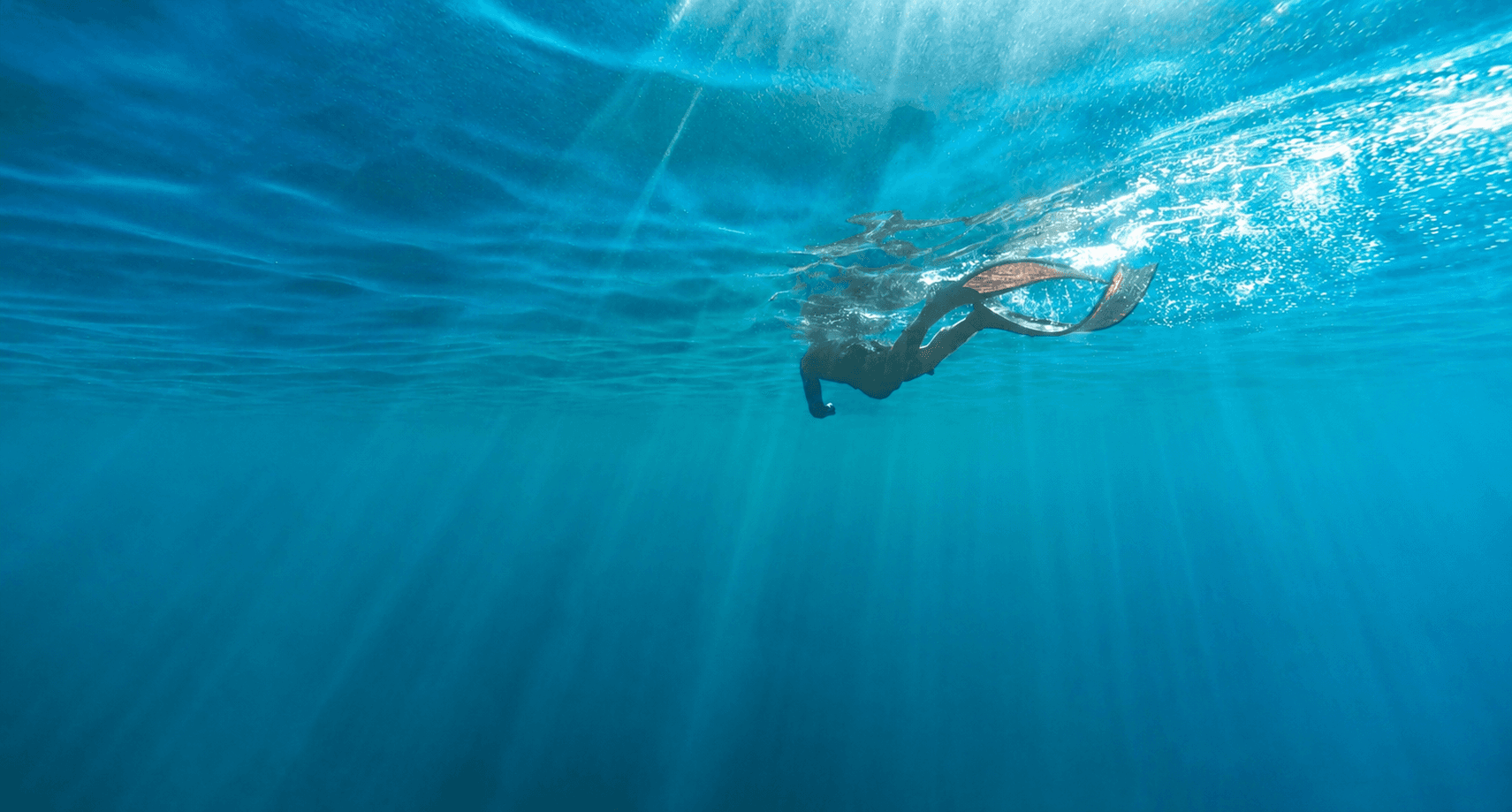 Man swimming