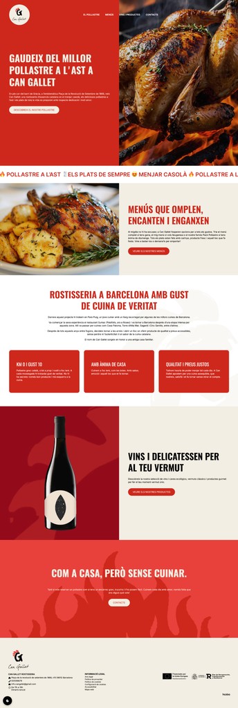 Can gallet - Web deisgn - Home page