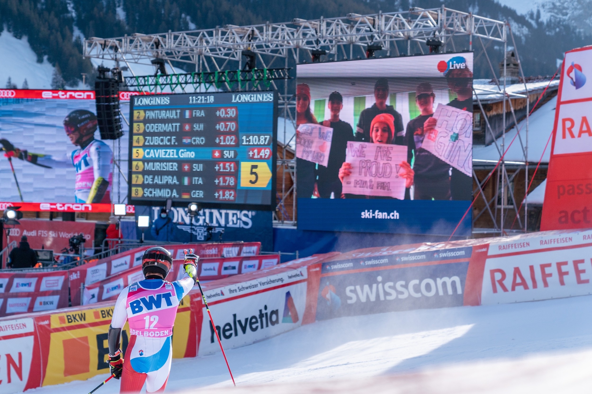 Swisscom Pistenfarbe