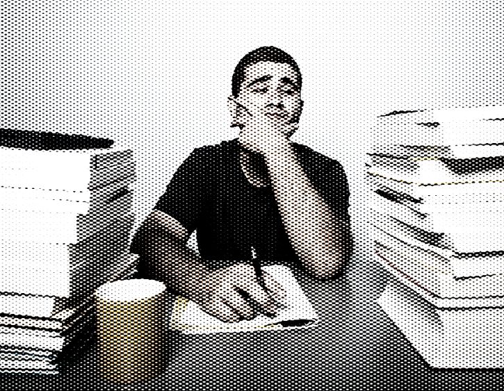 man riding a bicycle