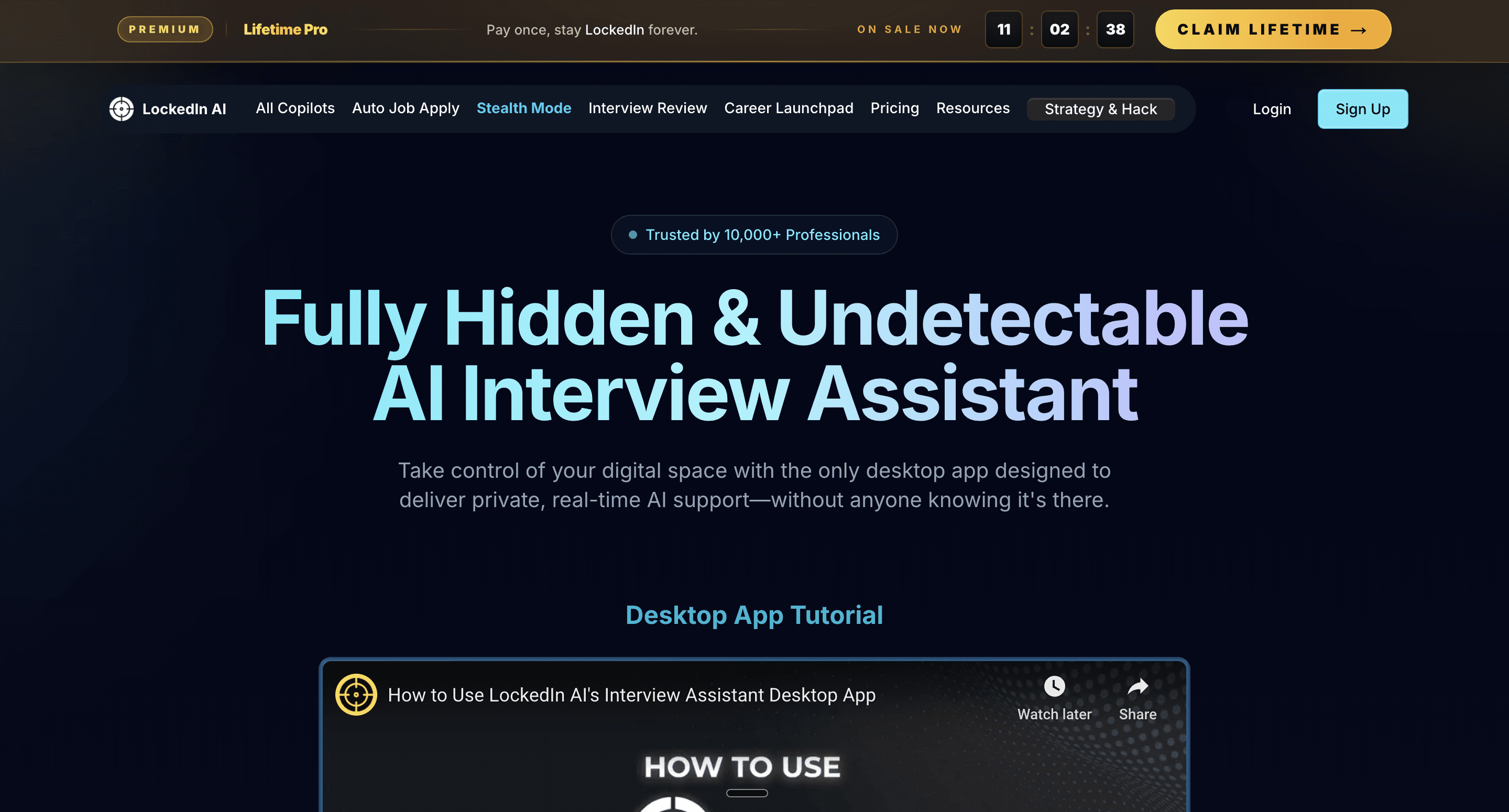 LockedIn Stealth Mode