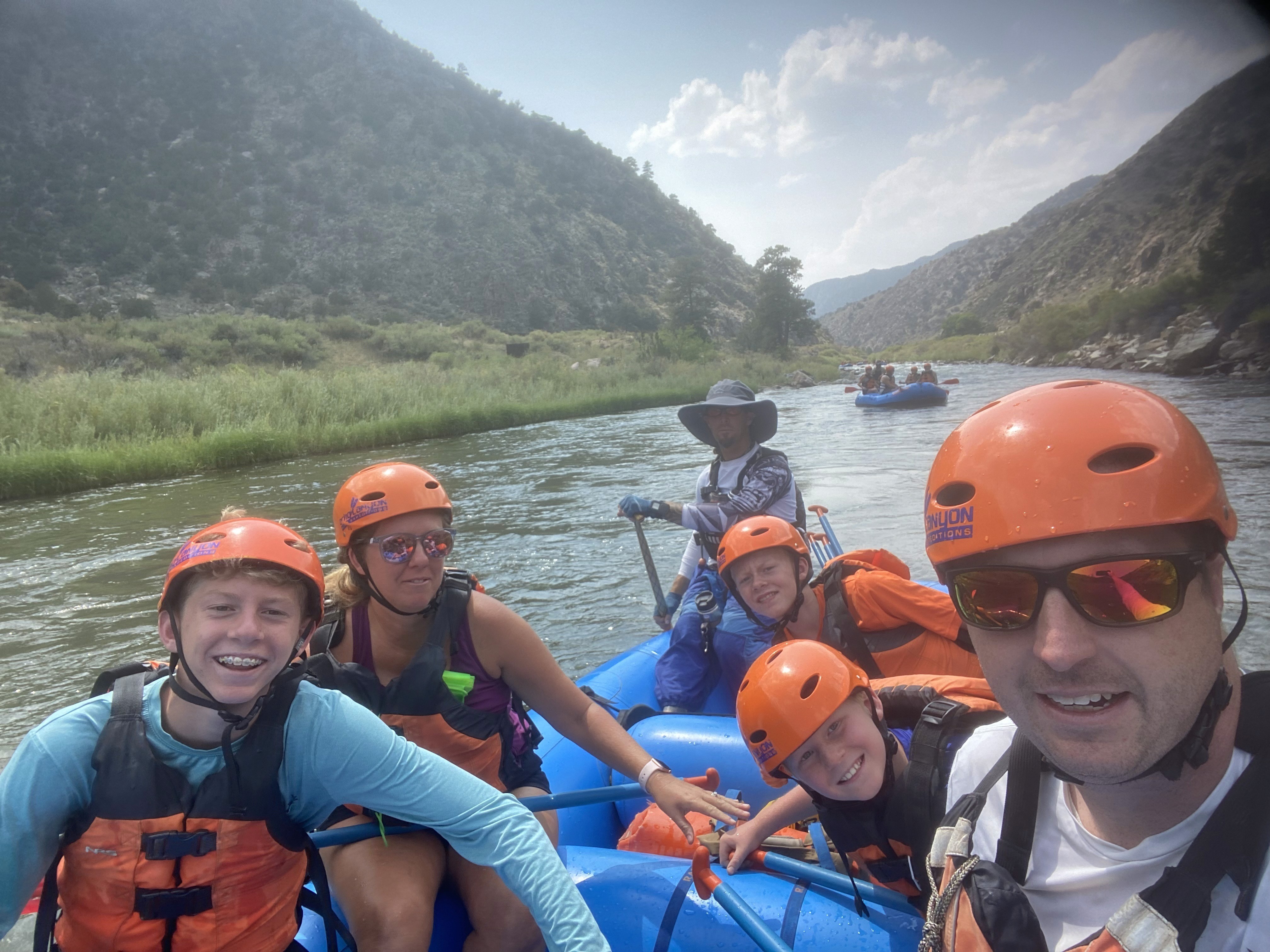 White water rafting in Colorado