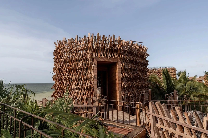 Suite Arborícola frente al mar en Nomade Holbox, México