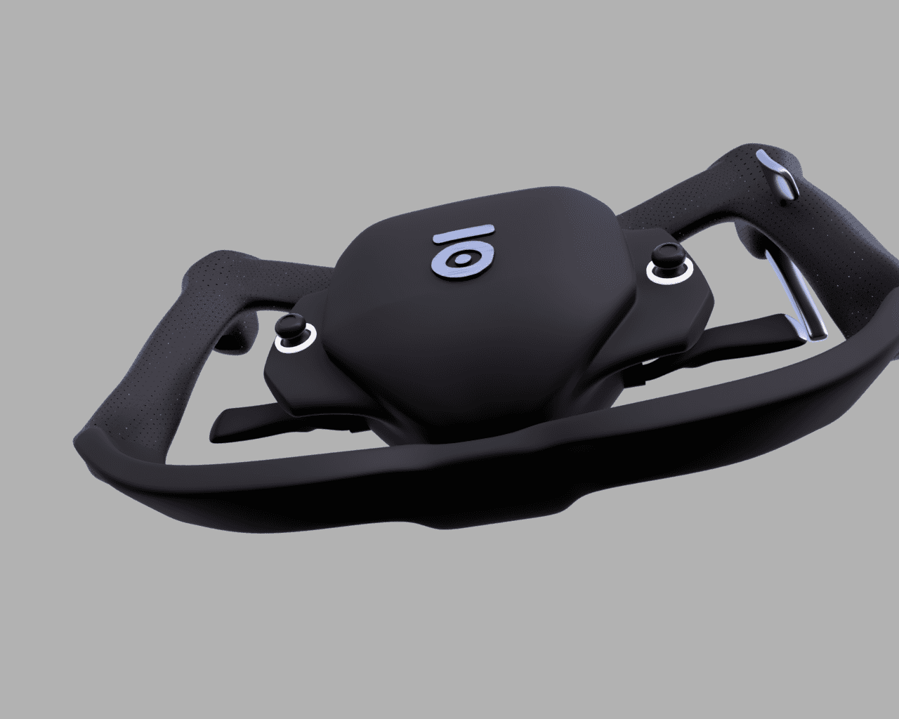 steering wheel bottom view