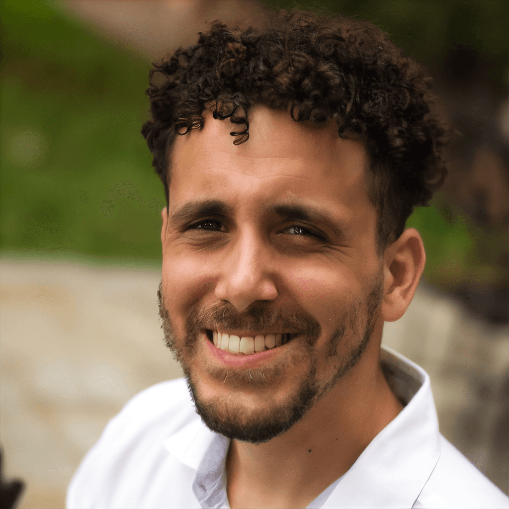 Smiling male