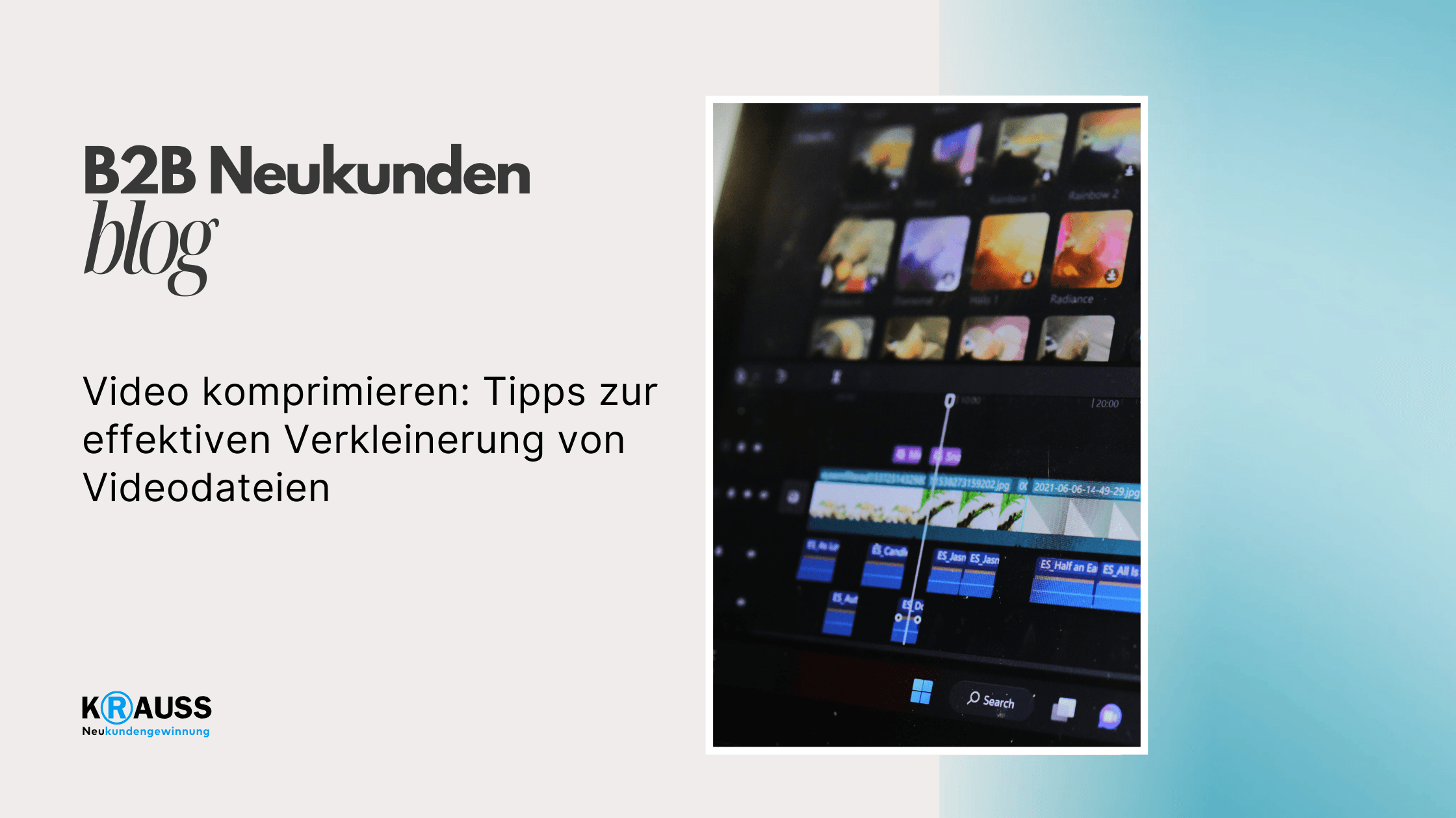 Video komprimieren: Tipps zur effektiven Verkleinerung von Videodateien