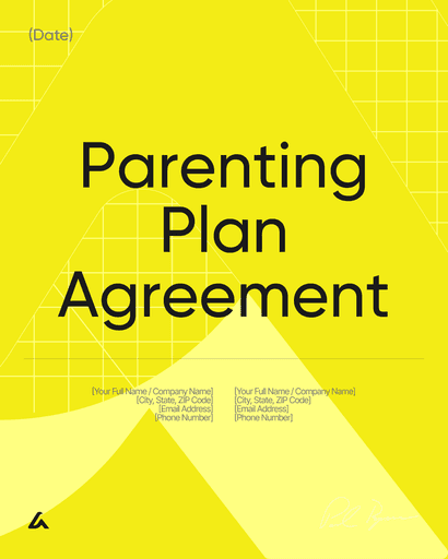 Parenting Plan Agreement