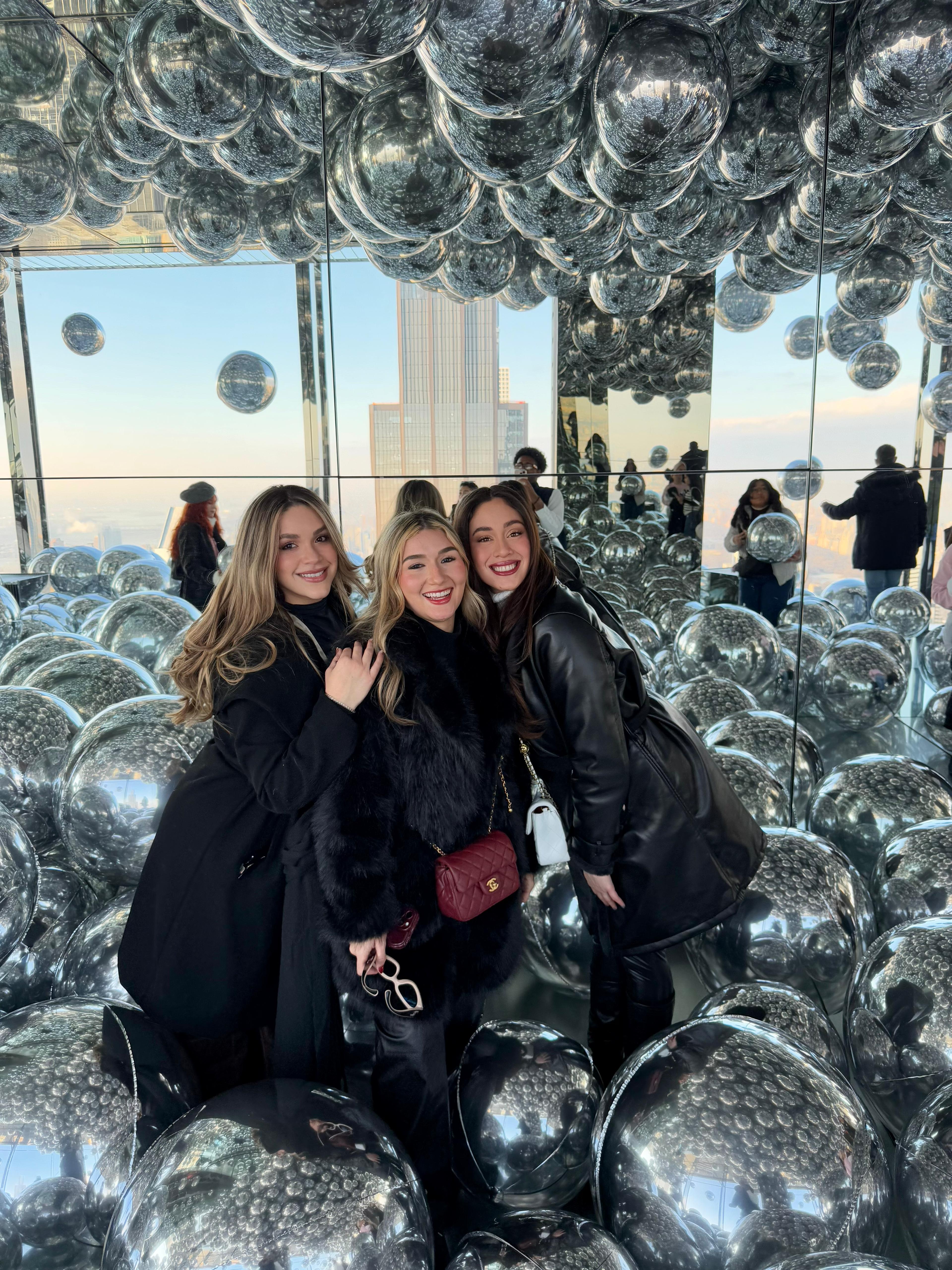 Stephanie and her friends.