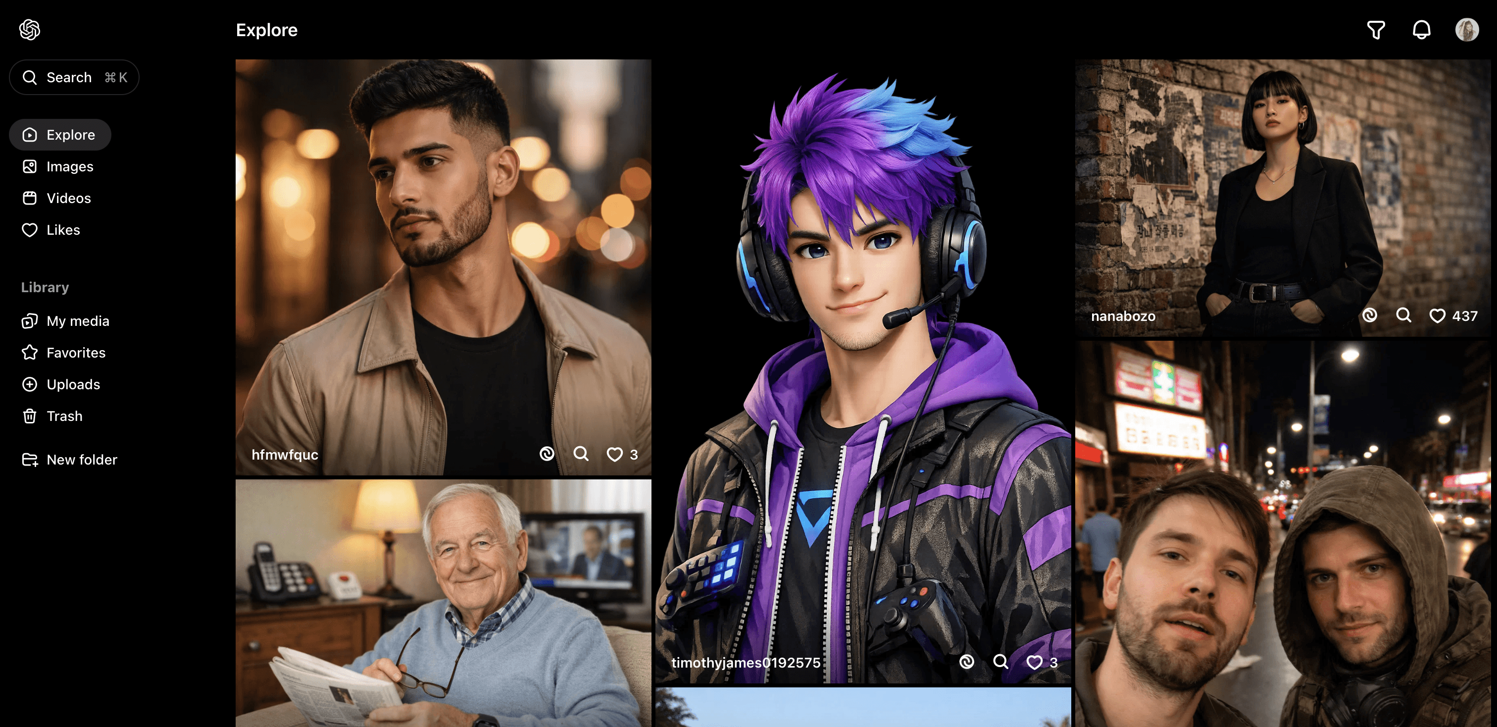 Sora by OpenAI, an AI video generator tool