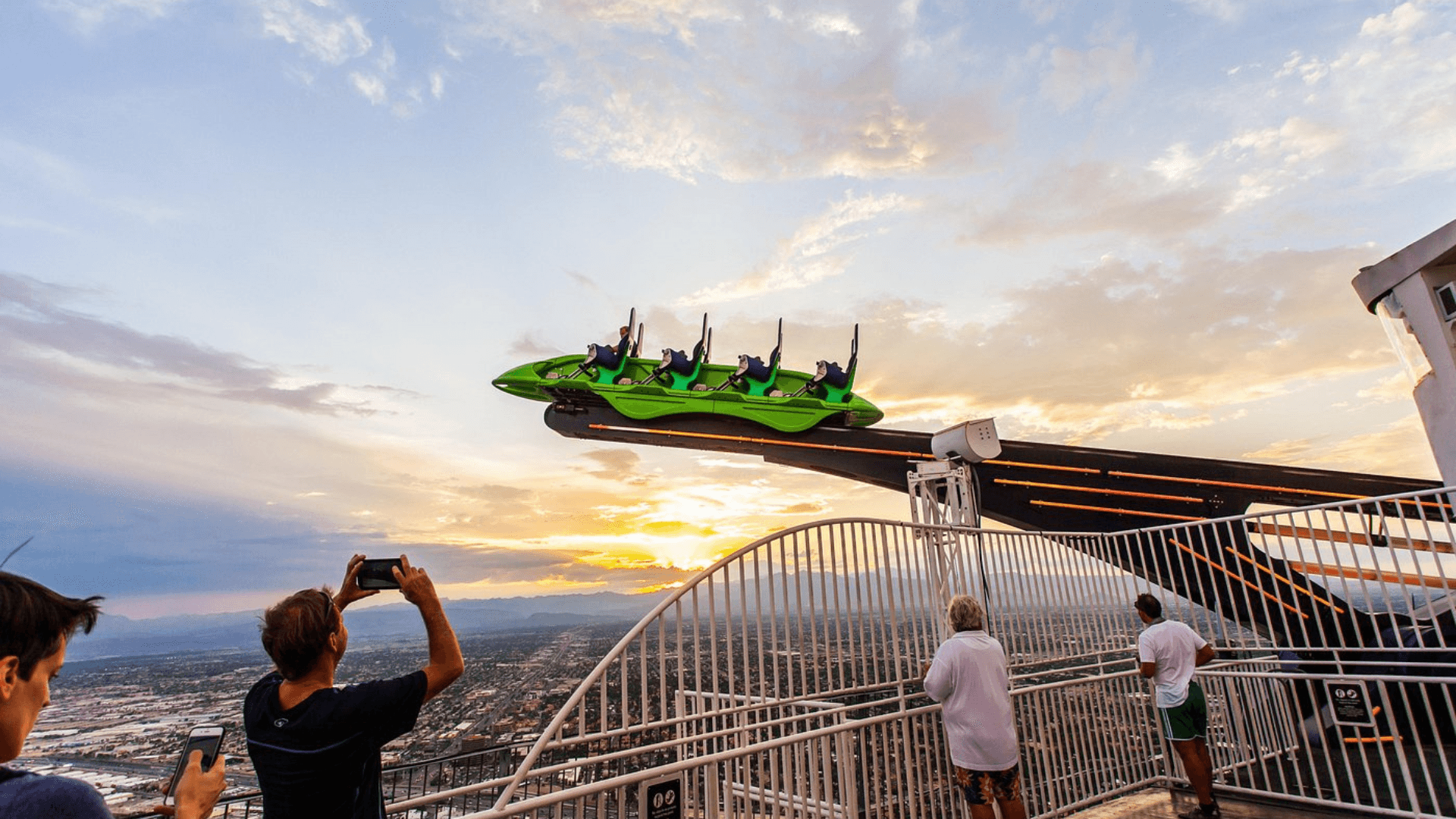 X-Scream takes you over the edge of America's tallest Observation Deck