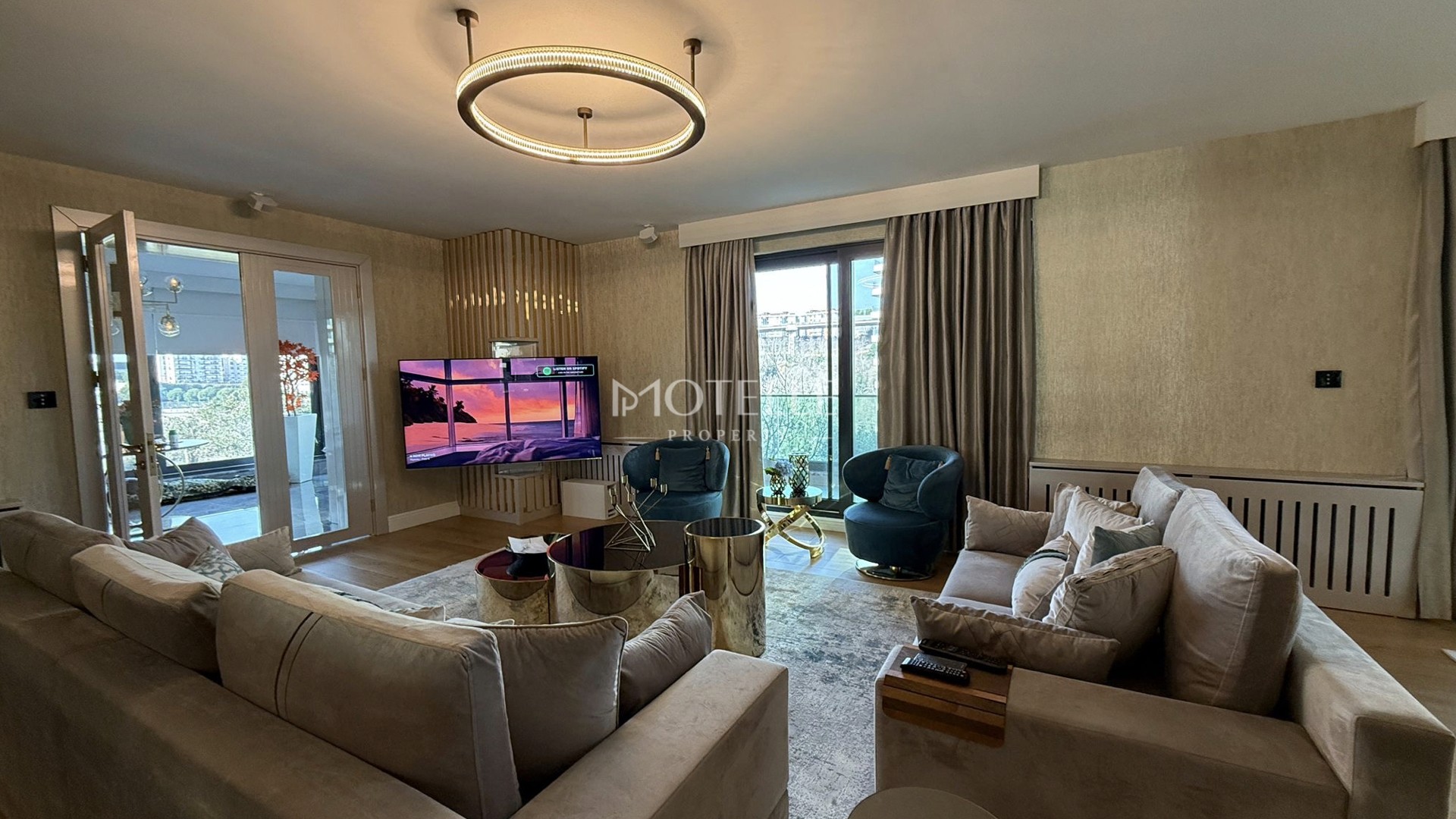 luxury living room villa istanbul high end interior design
